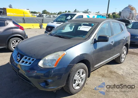 2013 Nissan Rogue S from USA, damaged, VIN JN8AS5MT1DW534793